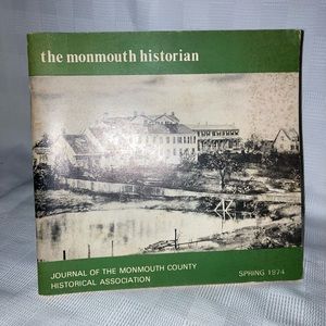 Vintage Monmouth Historian Soft Cover Book (1974)